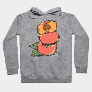 Peaches on top Hoodie